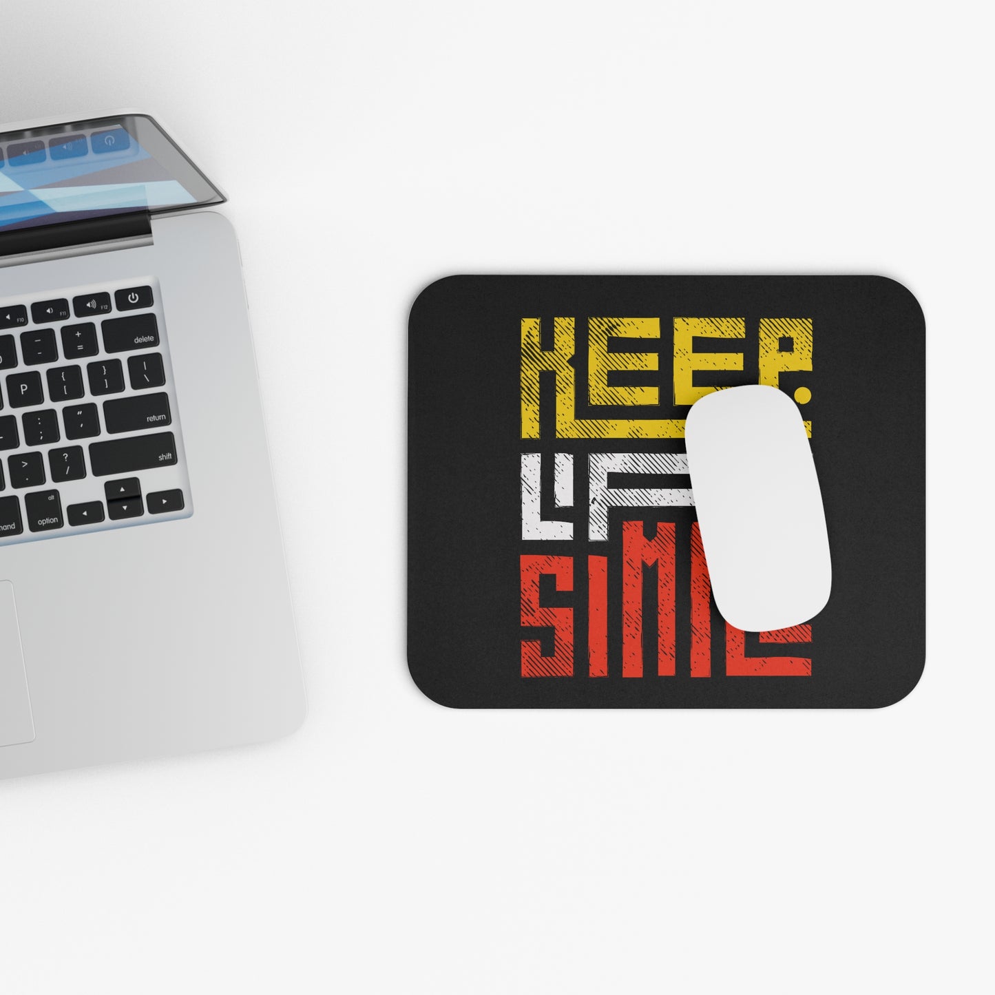 Mouse Pad - Keep Life Simple | Inspirational Desk Decor, Gamer Gift, Office Accessory, Modern Workspace, Functional Home Decor