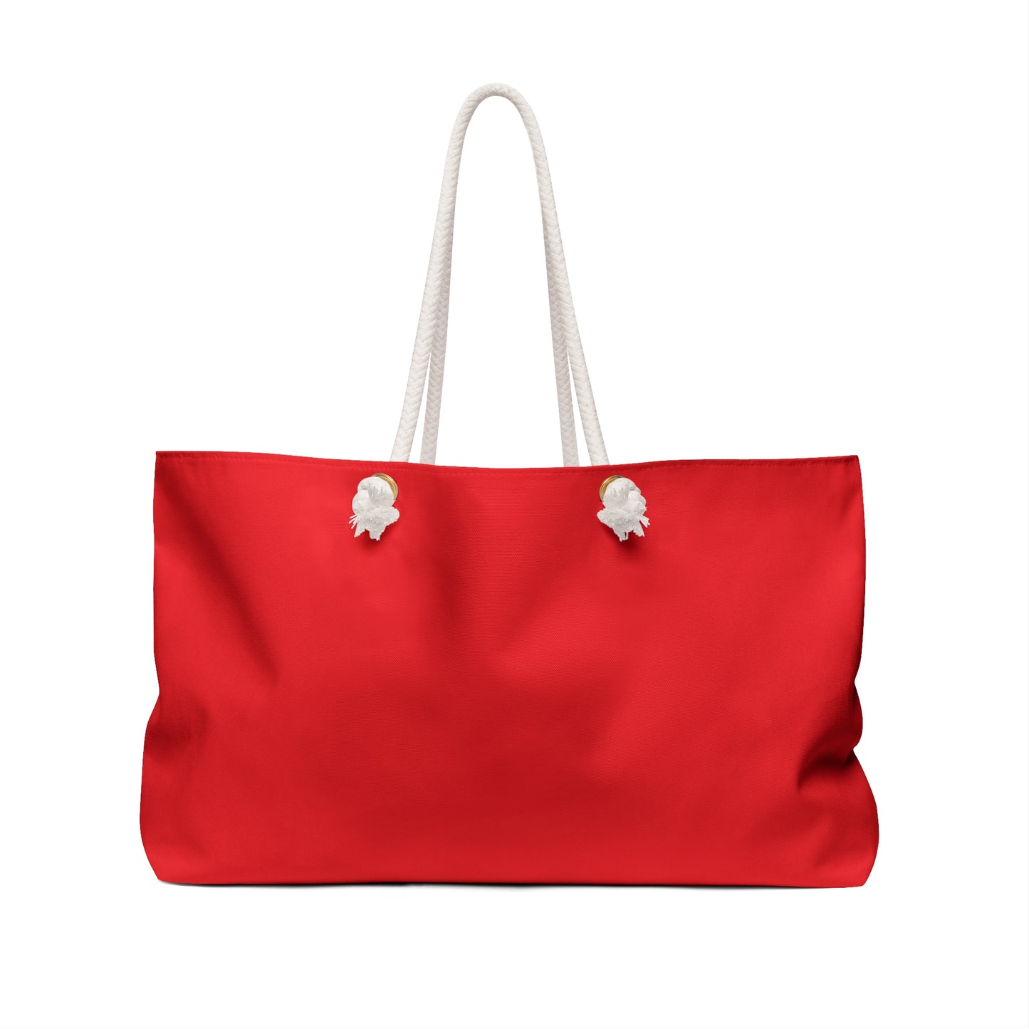 Loved Weekender Bag, Travel Tote, Gym Bag, Red Carryall, Summer Getaway Bag, Perfect for Gym, Weekend Trips, Beach Days