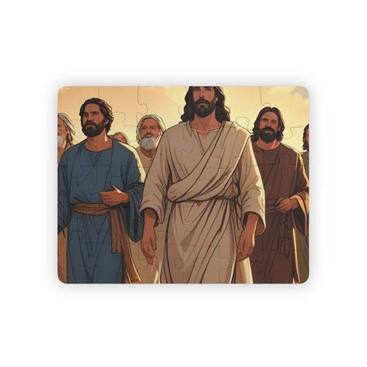 Kids' Jesus Puzzle, Christian Gift, Educational Toy, Bible Story Learning, Family Activity