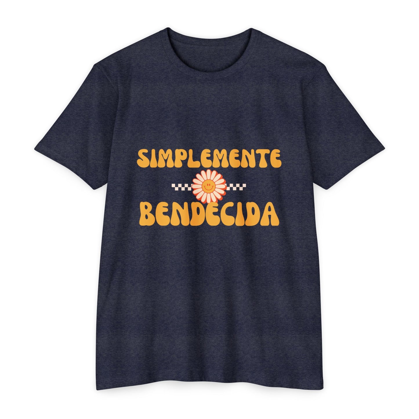 Simply Blessed (Spanish: Simplemente Bendecida) T-Shirt