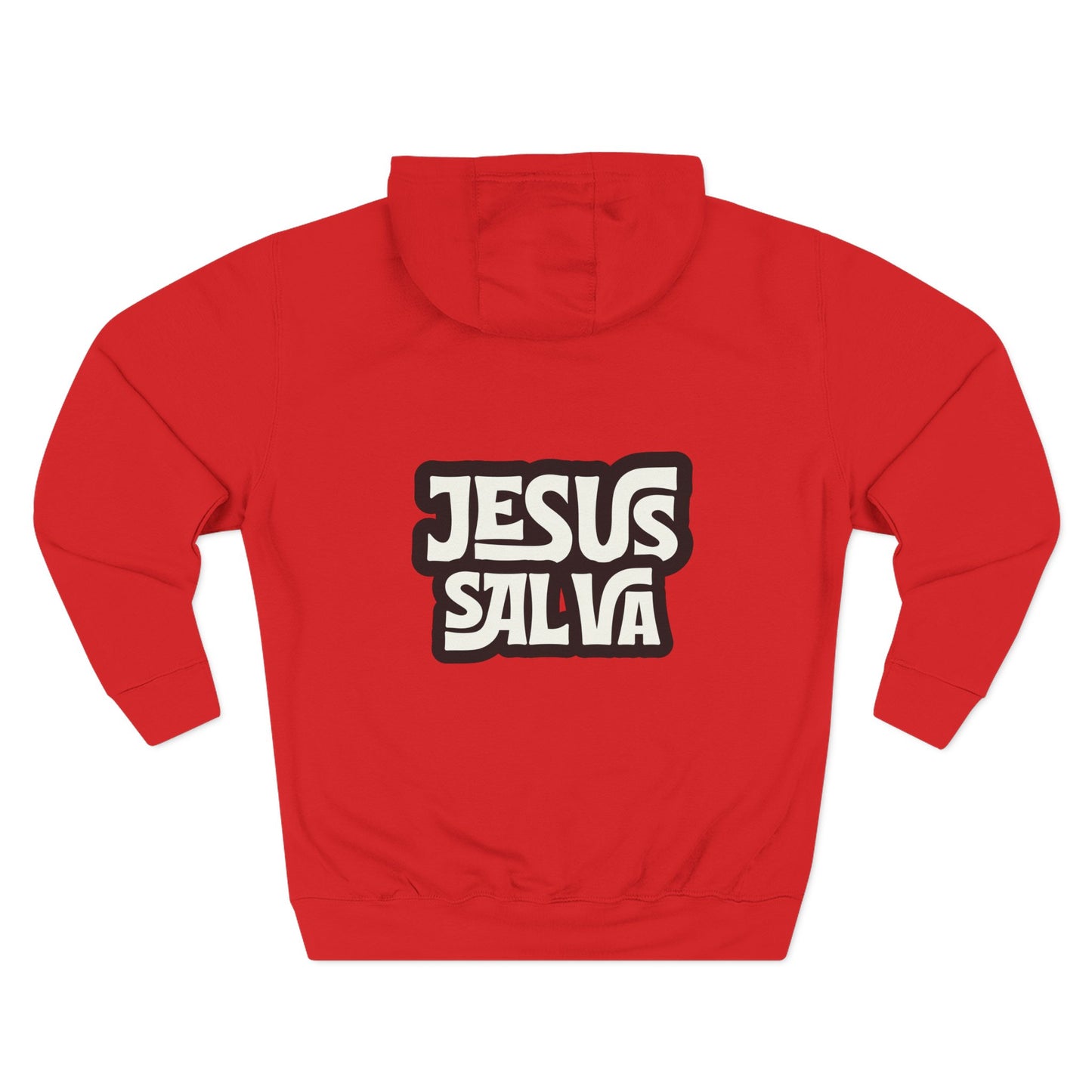 Jesus Salva Hoodie - Spanish Christian Faith Pullover