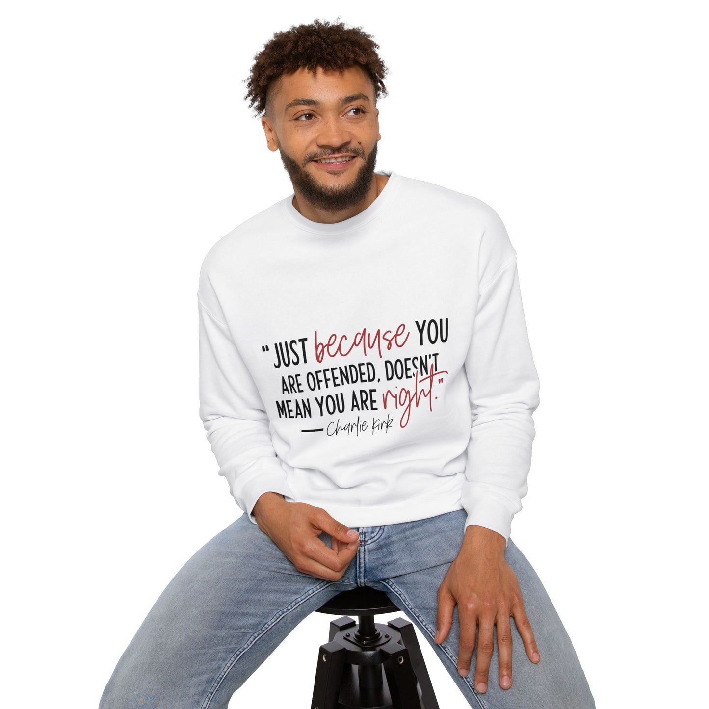 Motivational Quote Sweatshirt - Unisex Comfort, Cozy Gift, Inspirational Lounge Wear, Casual Outing, Everyday Style
