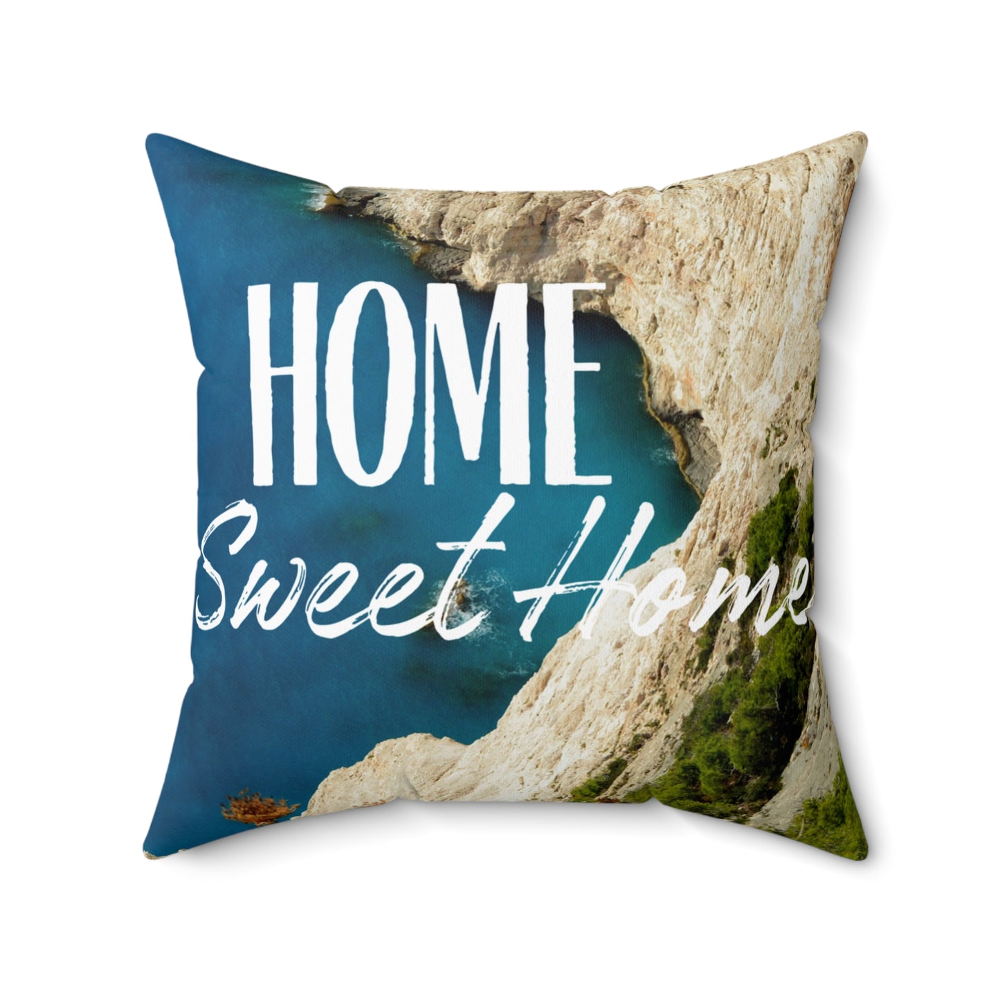 Home Sweet Home Decorative Pillow, Cozy Living Room Accent, Gift for Housewarming, Decorative Cushion for Couch, Modern Home Decor