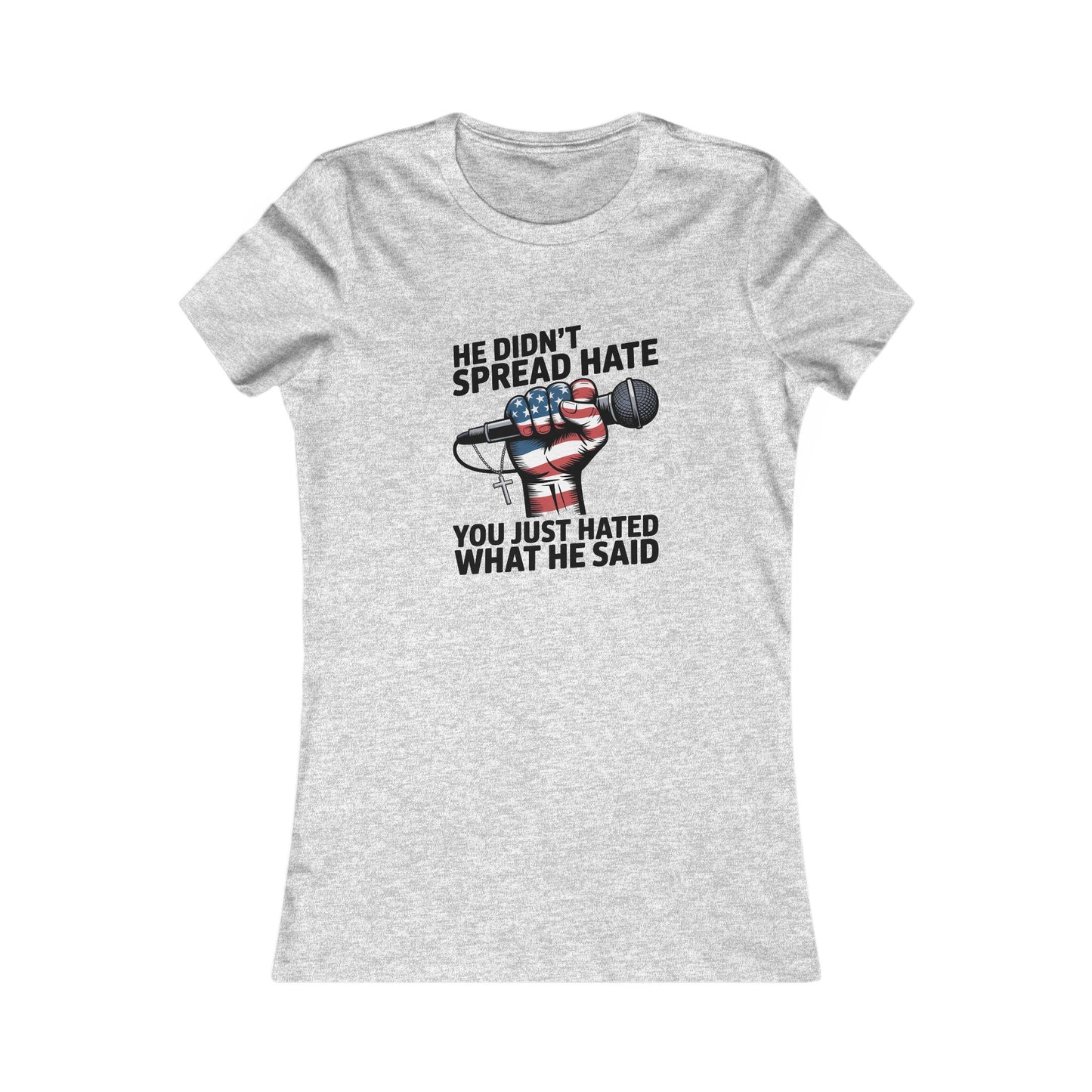 Patriotic Statement Tee, Casual Women's Shirt, Trending Graphic Tee, Political Humor Top, Gift for Freedom Lovers