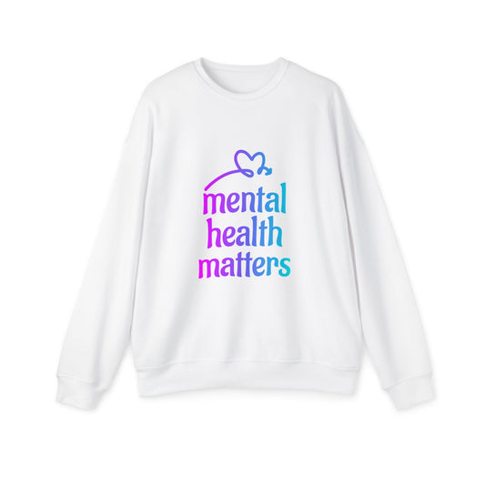 Mental Health Matters Unisex Drop Shoulder Sweatshirt, Comfortable Sweatshirt, Inspirational Apparel, Self-Care Gift, Mental Health [...]