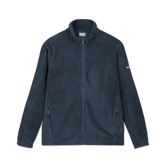 Cozy Embroidered Fleece Jacket, Unisex Jacket, Gift for Him/Her, Fall Layering Piece, Outdoor Adventure Wear, Loved Design