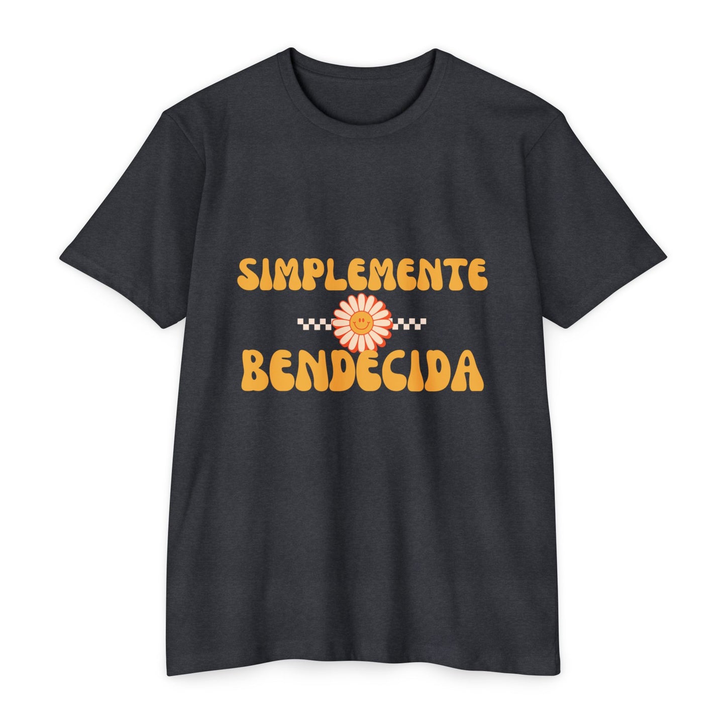 Simply Blessed (Spanish: Simplemente Bendecida) T-Shirt