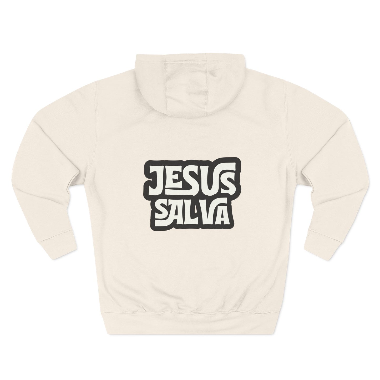 Jesus Salva Hoodie - Spanish Christian Faith Pullover