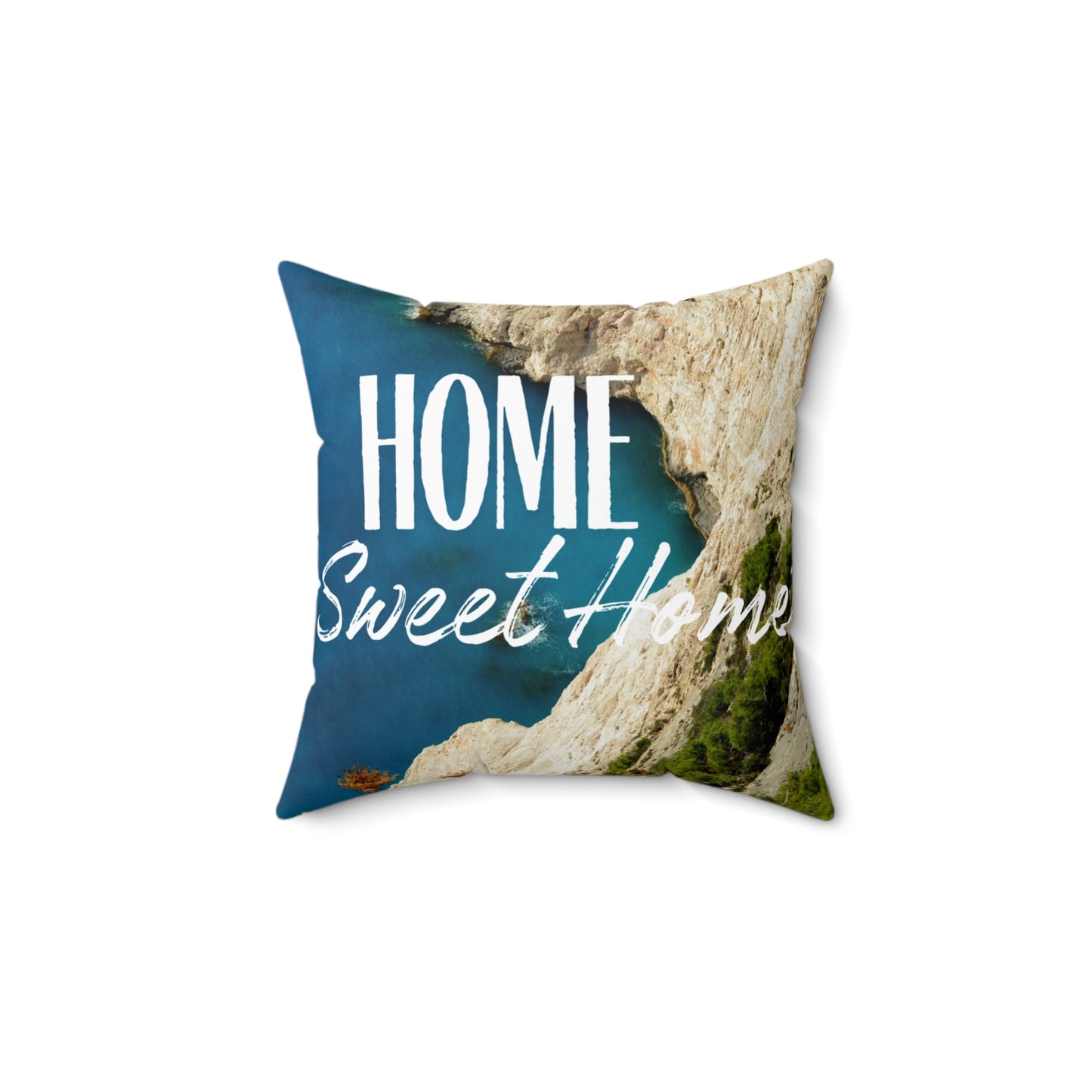 Home Sweet Home Decorative Pillow, Cozy Living Room Accent, Gift for Housewarming, Decorative Cushion for Couch, Modern Home Decor