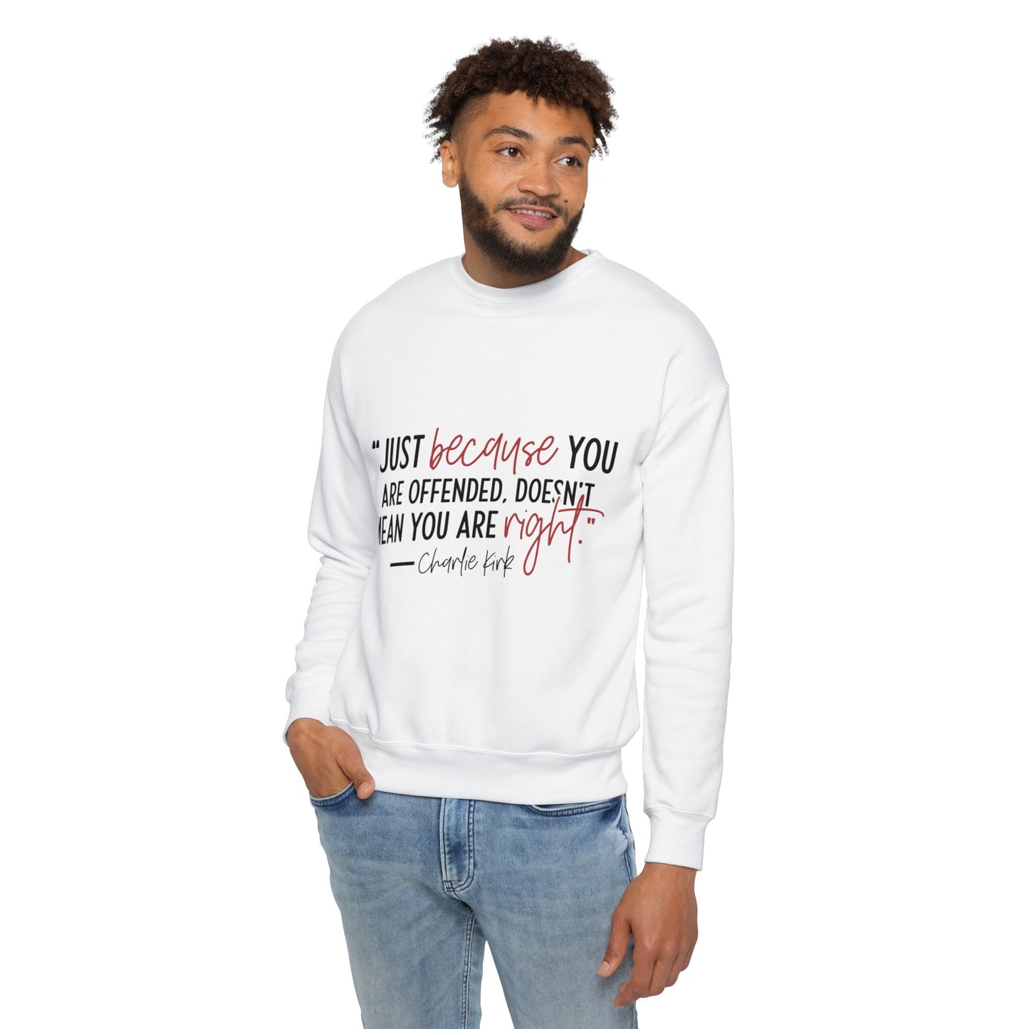 Motivational Quote Sweatshirt - Unisex Comfort, Cozy Gift, Inspirational Lounge Wear, Casual Outing, Everyday Style