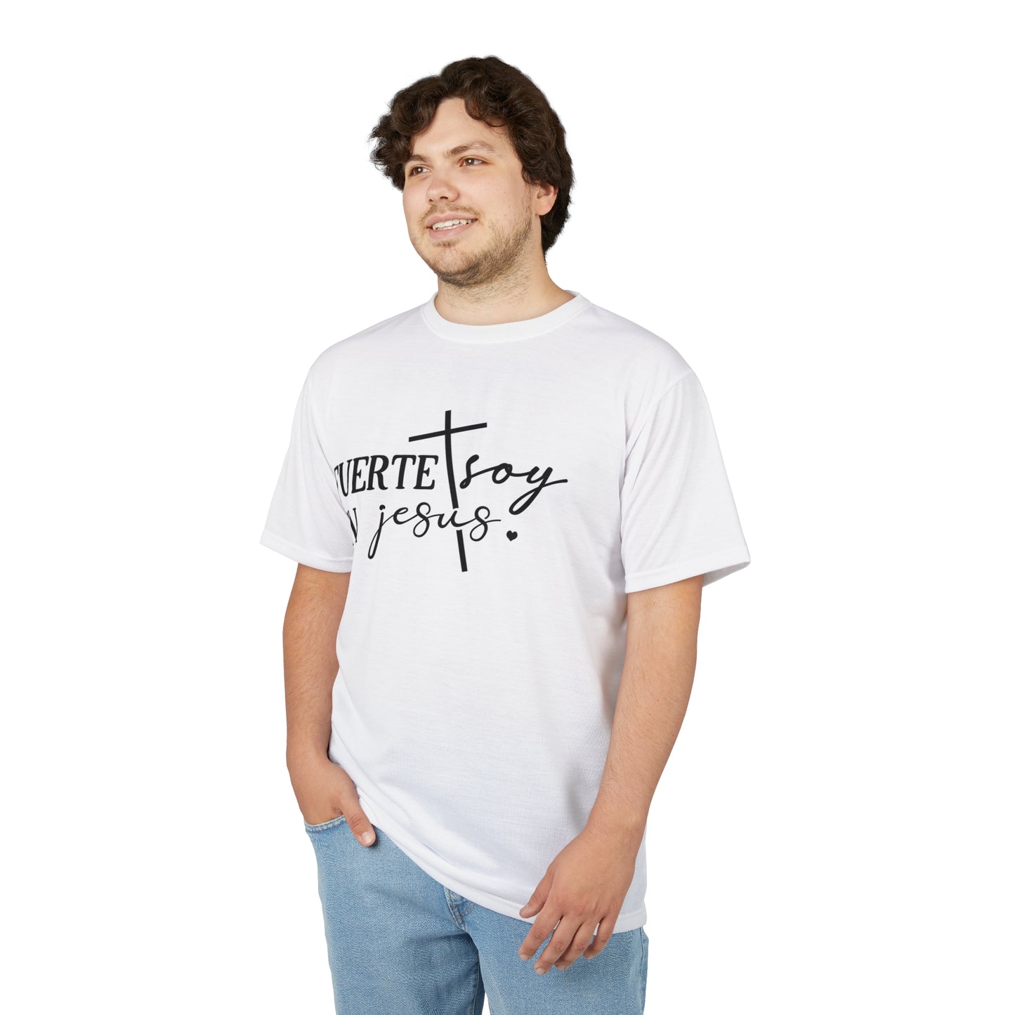 Fuerte Soy en Jesús Unisex Tee