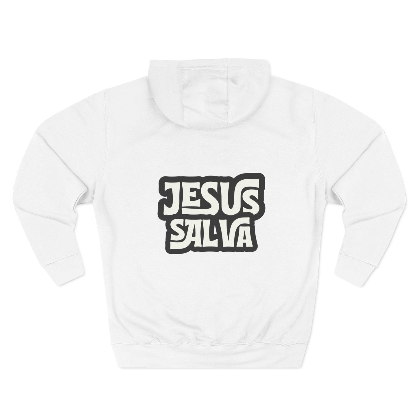 Jesus Salva Hoodie - Spanish Christian Faith Pullover