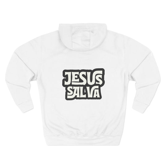 Jesus Salva Hoodie - Spanish Christian Faith Pullover