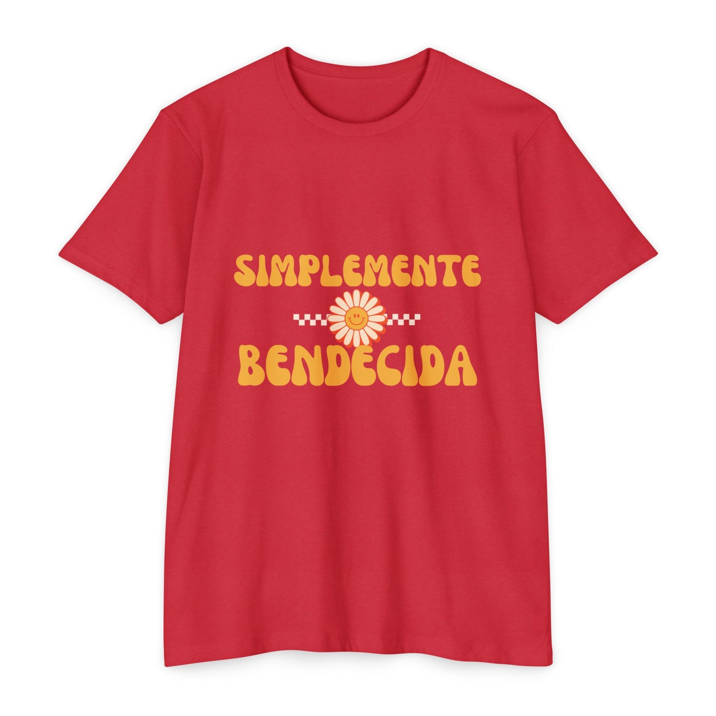 Simply Blessed (Spanish: Simplemente Bendecida) T-Shirt