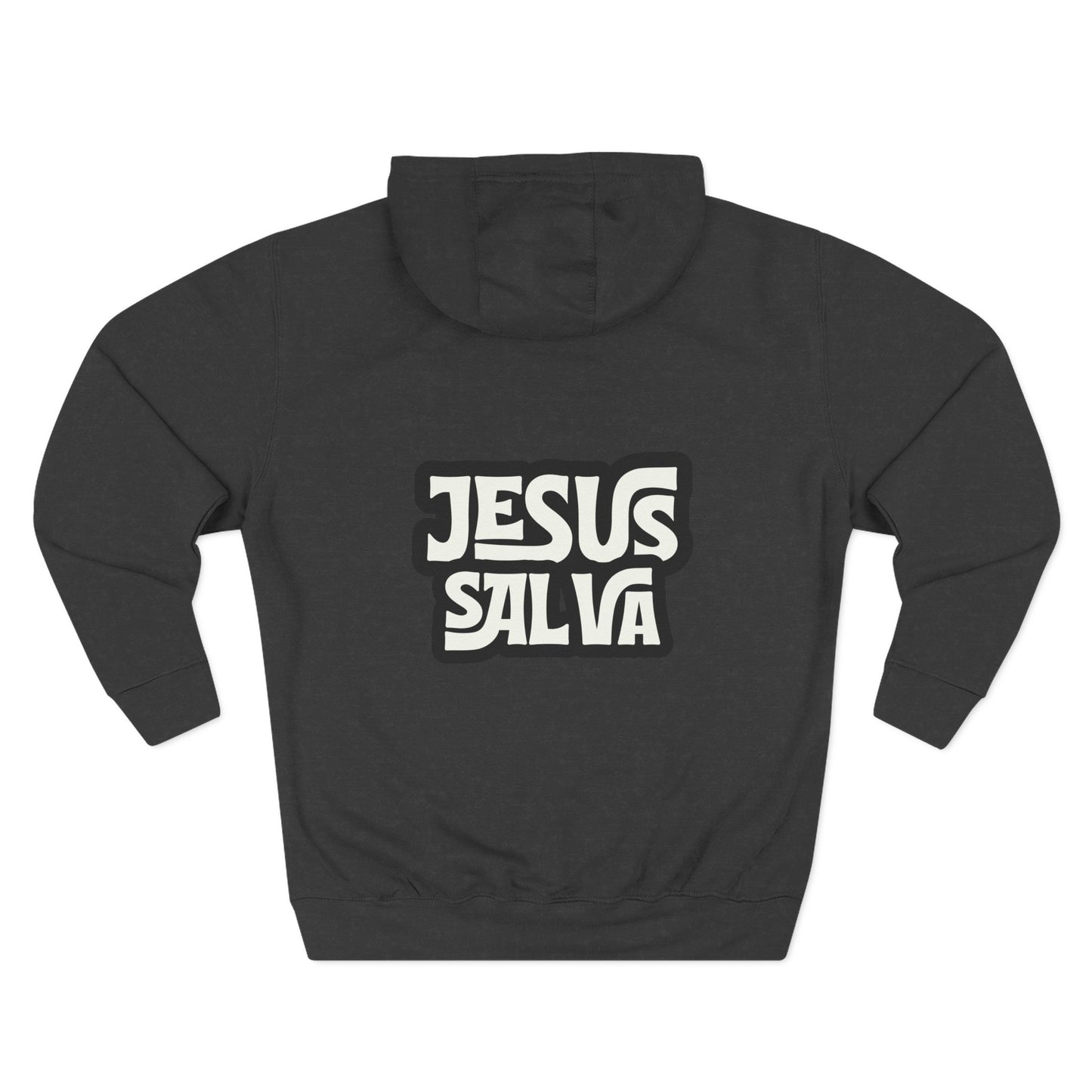Jesus Salva Hoodie - Spanish Christian Faith Pullover