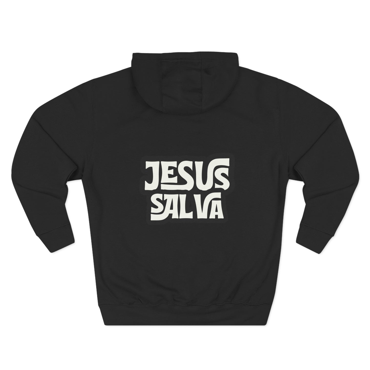 Jesus Salva Hoodie - Spanish Christian Faith Pullover