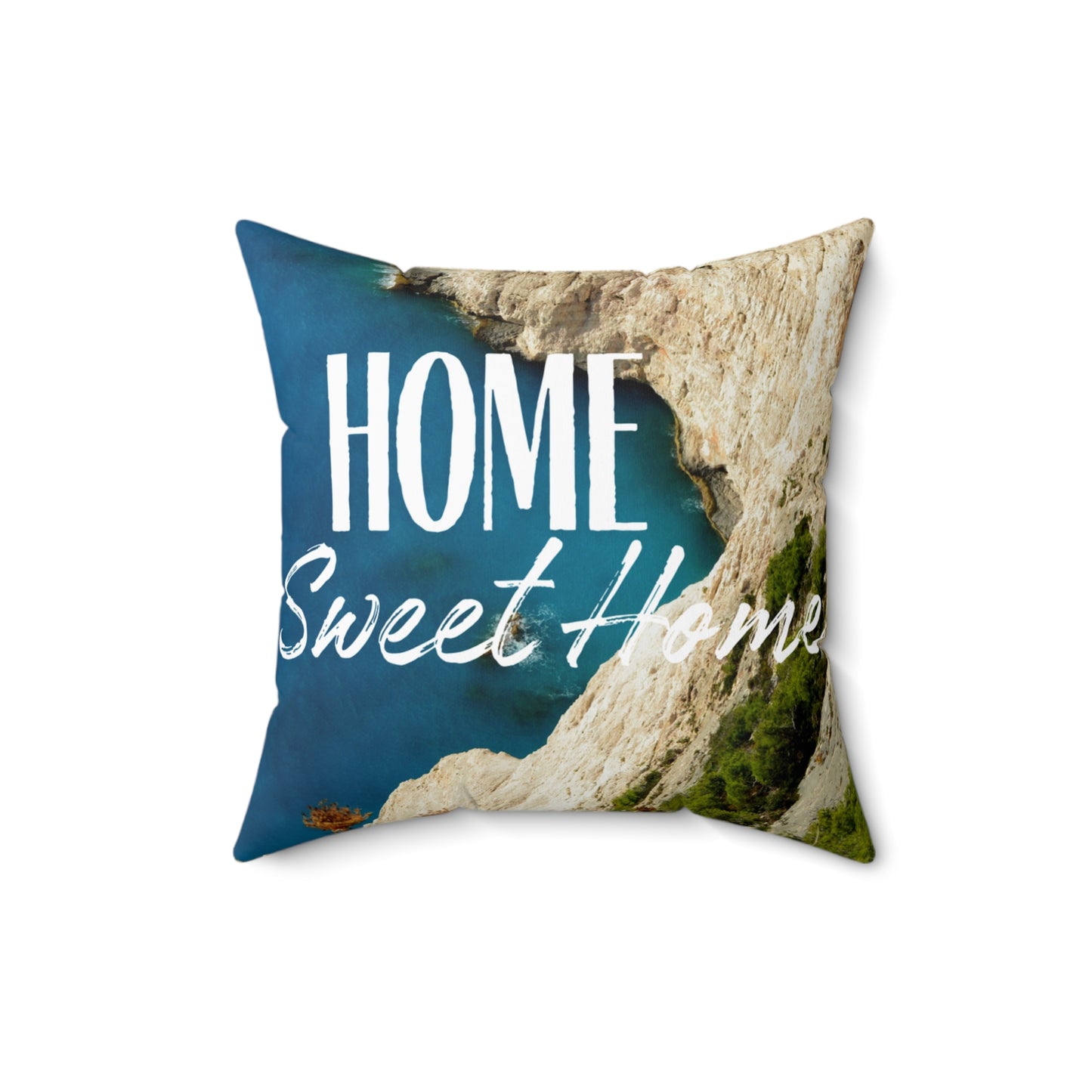 Home Sweet Home Decorative Pillow, Cozy Living Room Accent, Gift for Housewarming, Decorative Cushion for Couch, Modern Home Decor