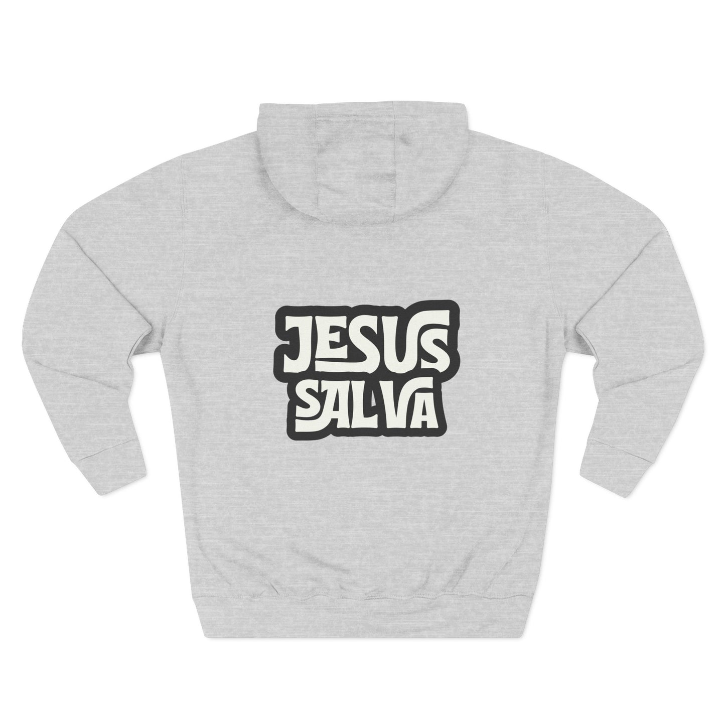 Jesus Salva Hoodie - Spanish Christian Faith Pullover