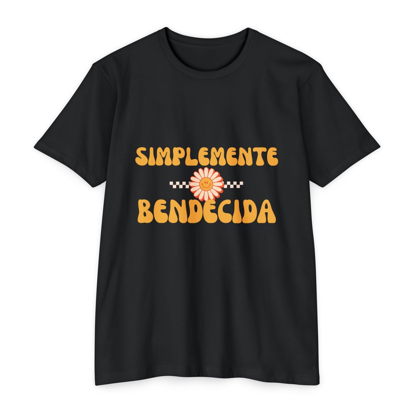 Simply Blessed (Spanish: Simplemente Bendecida) T-Shirt